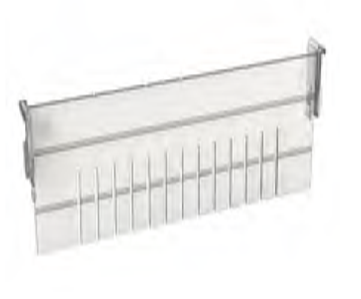 Modul-Teiler 200mm transparent Kappler